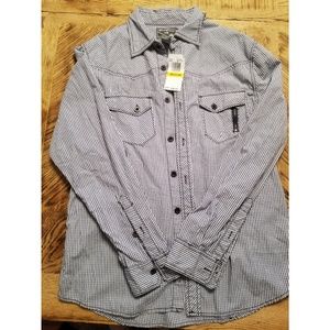 Men's Wear First Button Down Sz M NWT